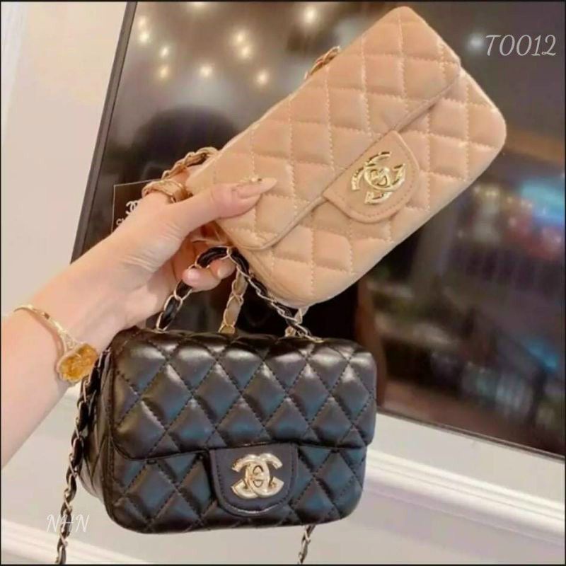 ☘️MớiTúi xách nữ chanel classic size 18cm