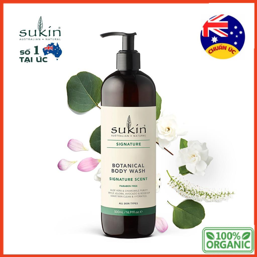 Sữa Tắm Thảo Dược Sukin Botanical Body Wash 500ml