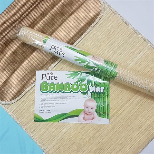 CHIẾU TRE PURE BAMBOO THOÁNG MÁT KÍCH THƯỚC 60X110CM