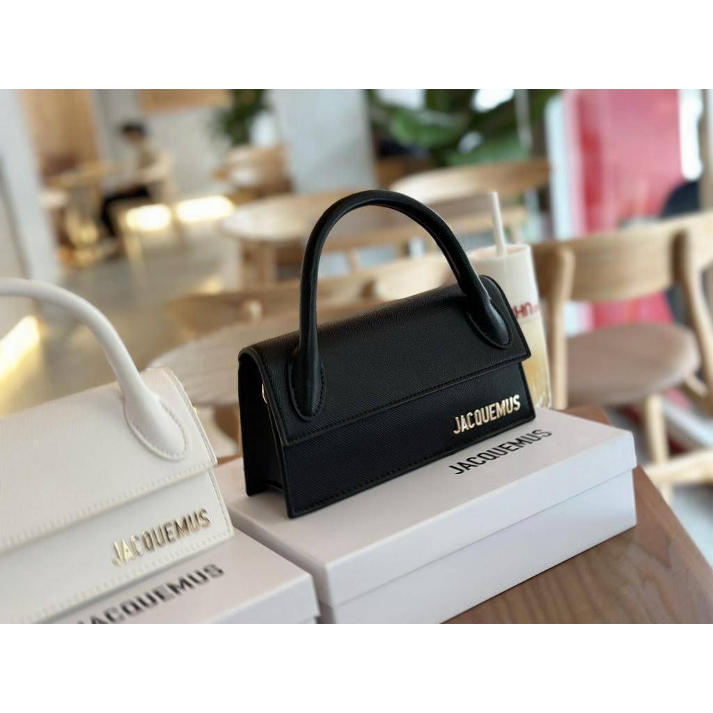 Túi xách JQ dáng ngang da sần đeo chéo fullbox xuất dư xịn 1:1 hàng chuẩn