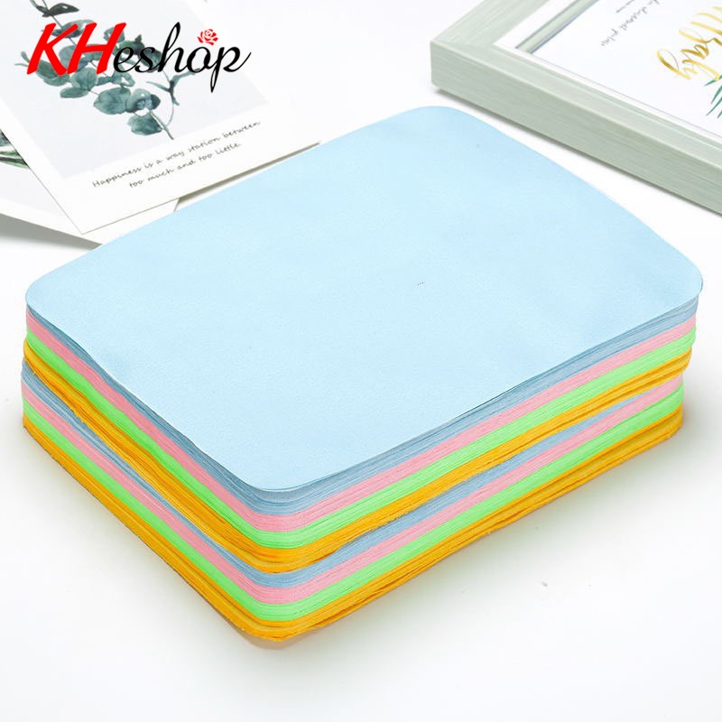 Khăn Nhung lau kính, màn hình điện thoại máy tính ống kính chuyên dụng mã Y6030