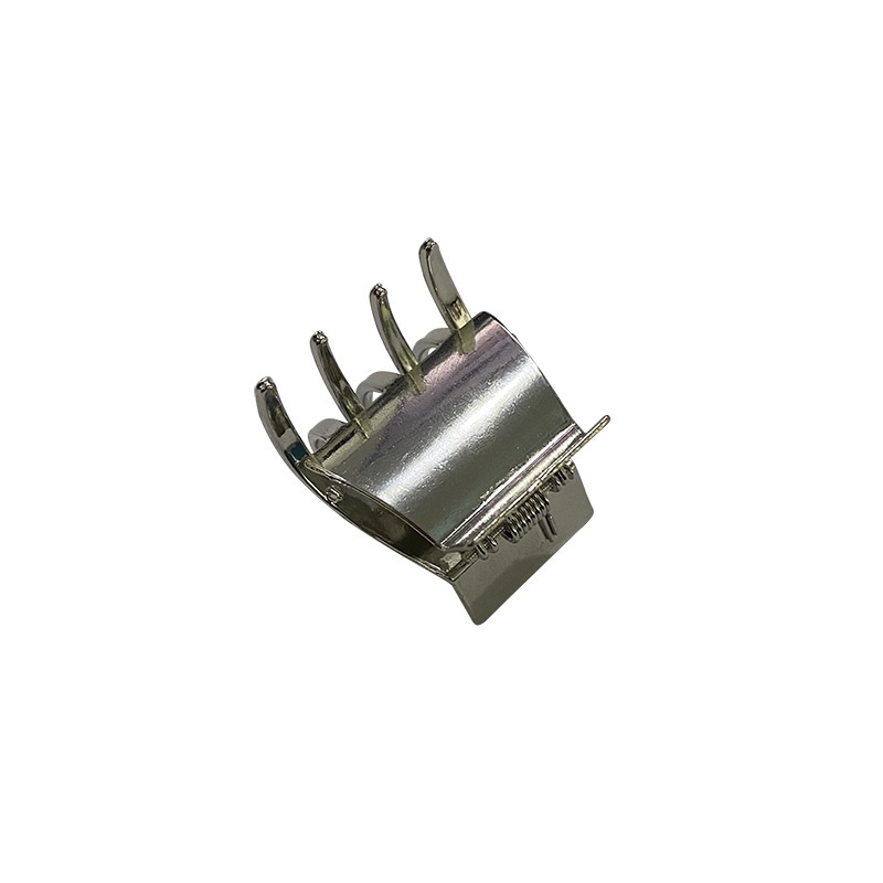 Kẹp Tóc Đuôi Ngựa Nhỏ Bằng Kim Loại Kết Cấu Đơn Giản Phong Cách hip hop