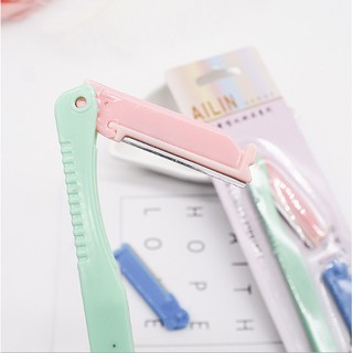 Bộ dao cạo chân mày và 01 lưỡi dao