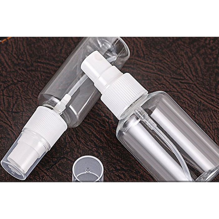 CHAI XỊT NHỎ GIỌT -CHAI XỊT PHUN SƯƠNG 30ML /50ML -CHAI CHIẾT MỸ PHẨM, CHIẾT NƯỚC HOA - CHAI NHỰA TRONG SUỐT ĐẦU XỊT | Thế Giới Skin Care