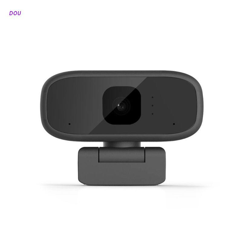 DOU Portable Mini Webcam PC Camera Convenient Live Broadcast with Microphone Digital