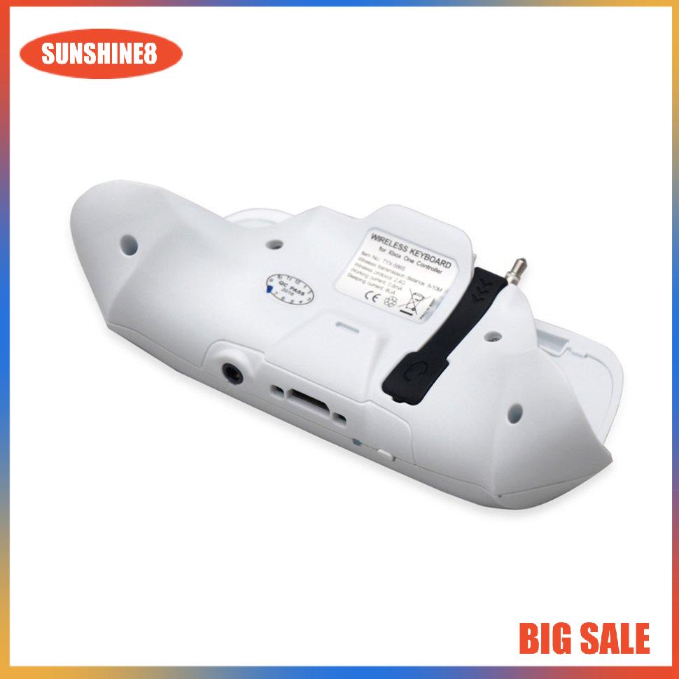 【SUN】TY-64 Wireless Chat pad Game Keyboard with Audio/Headset Jack for Xbox One