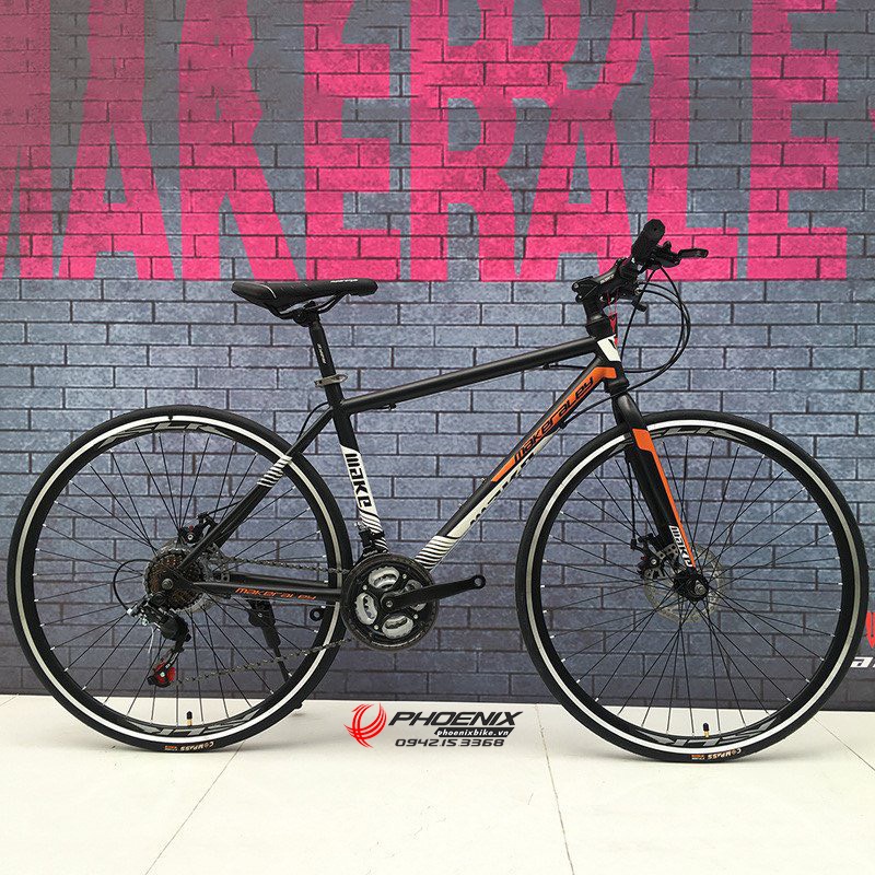 Xe đạp touring MAKE 700cc tay thẳng 2022 siêu rẻ