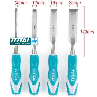 BỘ 4 MŨI ĐỤC GỖ TOTAL THT41K0401