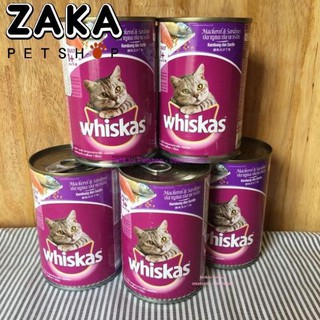 Pate Whiskas Vị Cá Biển Cho Mèo Lon 400g 42