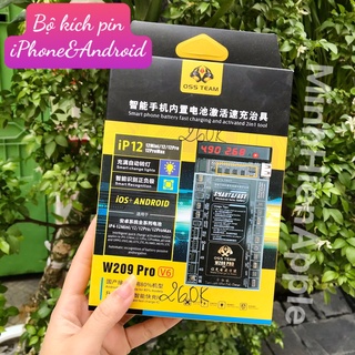 Bộ kích pin ossteam w209 pro v6 cho 12 12mini 12 promax và android