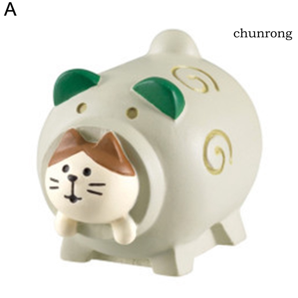 Cr Mô Hình Động Vật Mini Bằng Nhựa Resin Chống Phai Màu Trang Trí Nhà Cửa