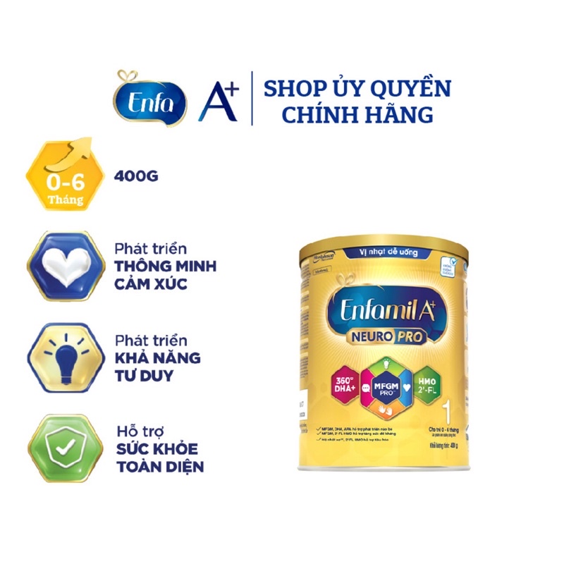 Sữa Enfamil A+ 1 Neuro pro  vị nhạt