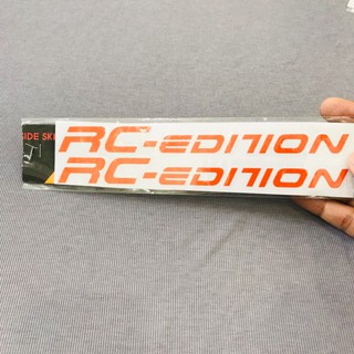 Cặp tem dán phuộc phản quang RC edition đủ màu