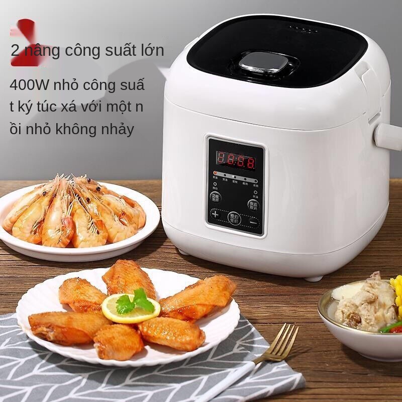 Nồi cơm điện tại nhà thông minh mini hẹn đa năng 1 nhỏ 3 ký túc 4 đơn 2 cháo chống dính