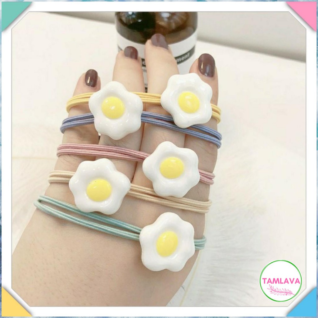 [Mã FAGOGO giảm 12% đơn 99K] Dây buộc tóc trứng cute CT02 | BigBuy360 - bigbuy360.vn