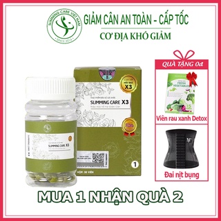 Viên thảo mộc slimming care x3 hỗ trợ giảm cân