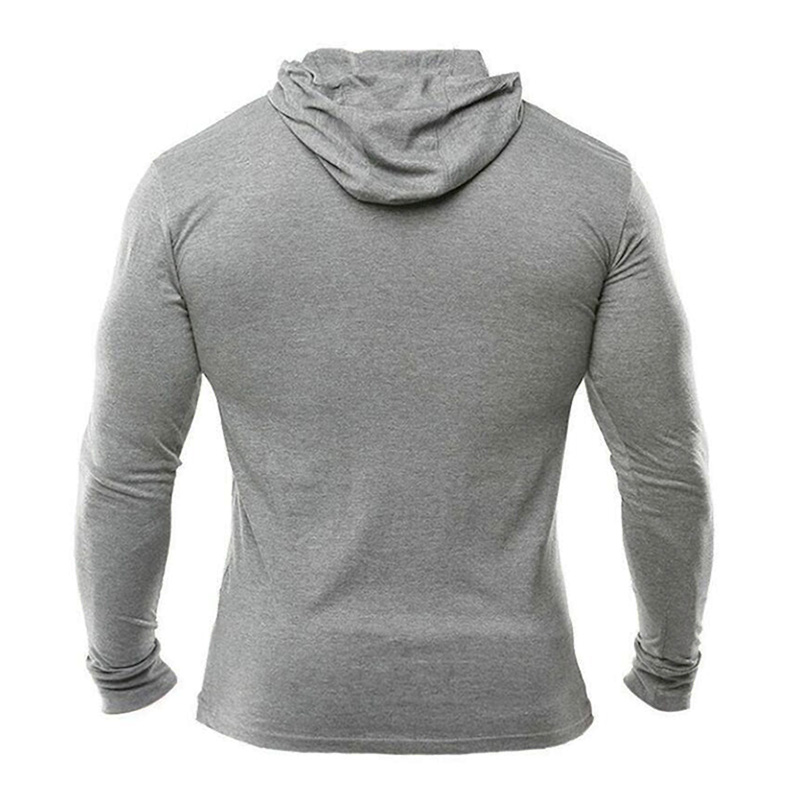 Hoody Collar Mens Cotton Printing Instock Mens Causal Hoodie Long Sleeved Tshirts