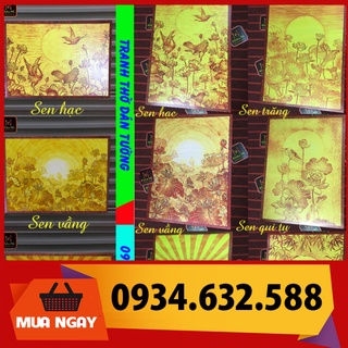 Tranh dán bàn thờ / tranh thờ - 61cmx81cm [ bàn thờ chung cư, bàn thờ thần tài, bàn thờ treo tường, bàn thờ phật