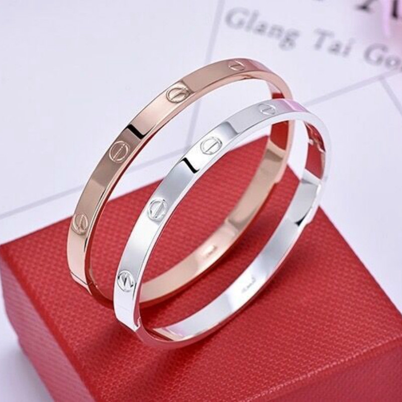 Simple Design Metal Bracelets For Men