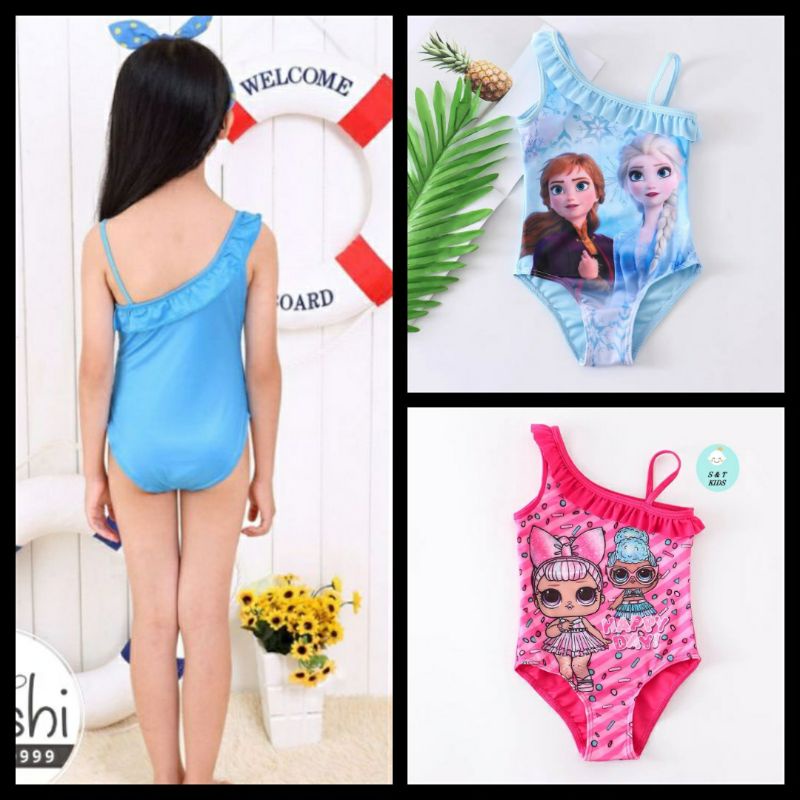 Đồ bơi 1 mảnh bé gái - Bikini liền thân dễ thương cho bé