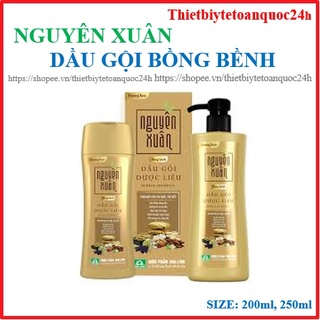 [MỚI] Dầu gội dược liệu Nguyên Xuân Bồng bềnh- Ngát hương hoa, phù hợp cho da đầu dầu.