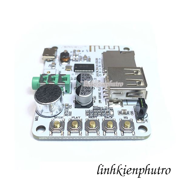 Mạch Giải Mã Âm Thanh Bluetooth Kèm Remote - SANWU