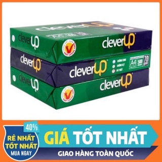 Giấy in A4 clever UP 70gsm