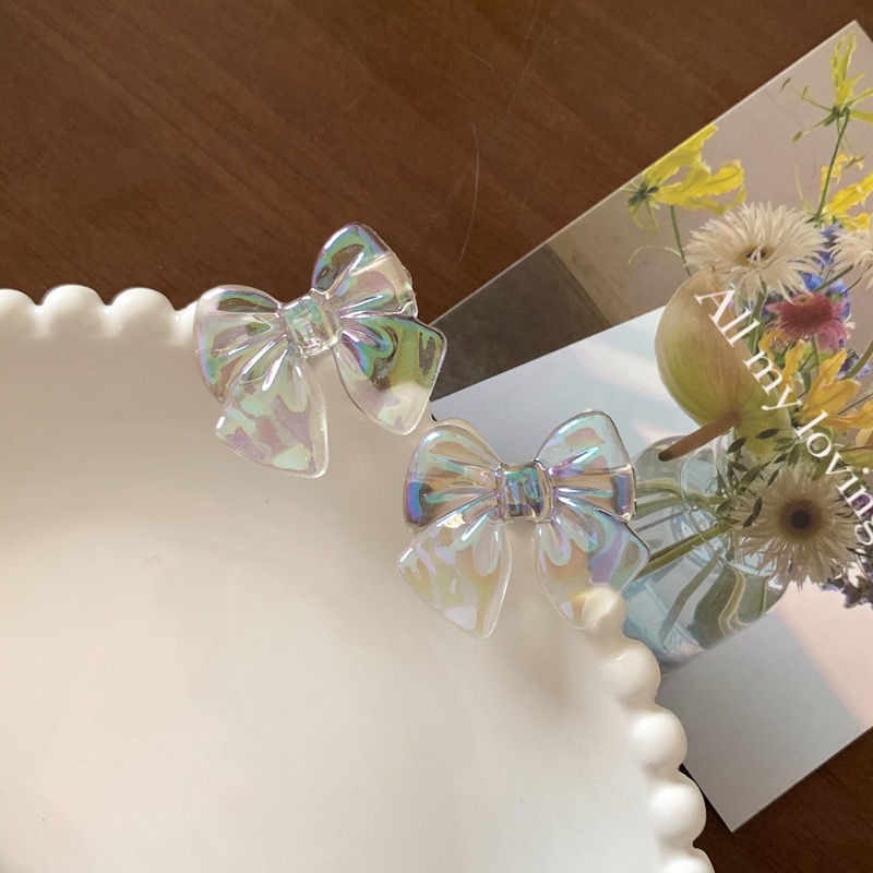 Kẹp Tóc Nơ Phong Cách Nhật Bản Hàn Quốc Ngọt Ngào Hàng Mới