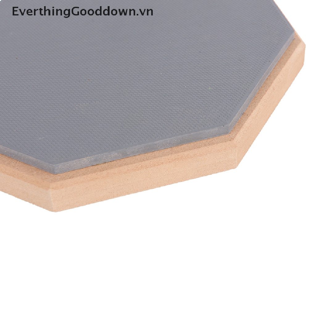 Everthinggooddown Trống Cao Su 8 Inch Bằng Gỗ