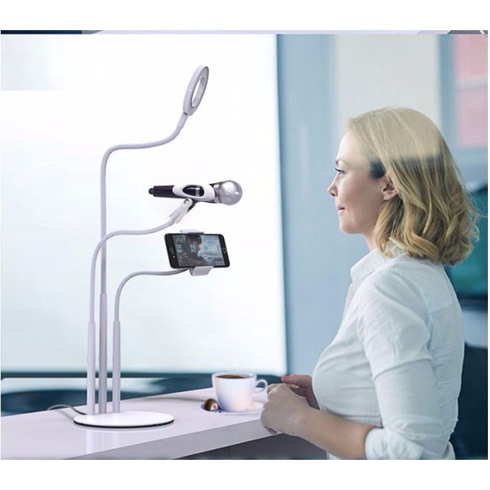 Bộ Giá Đỡ Livestream Có Đèn Led Siêu Đẹp