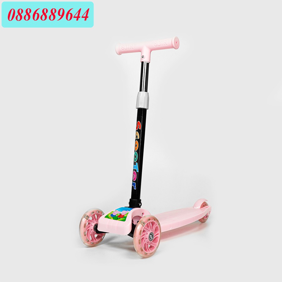 Xe Trượt Scooter 3 Bánh Cho Trẻ Em 2 Màu HY-01 HaPatinChinhHang