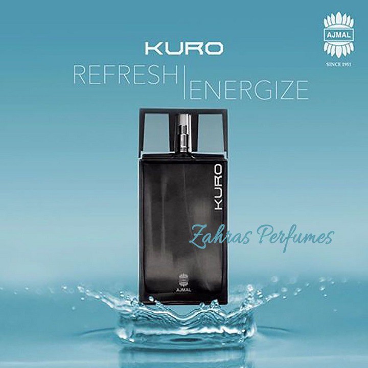 Nước Hoa Nam Chính Hãng Dubai KURO - AJMAL PERFUMES 90ml | BigBuy360 - bigbuy360.vn