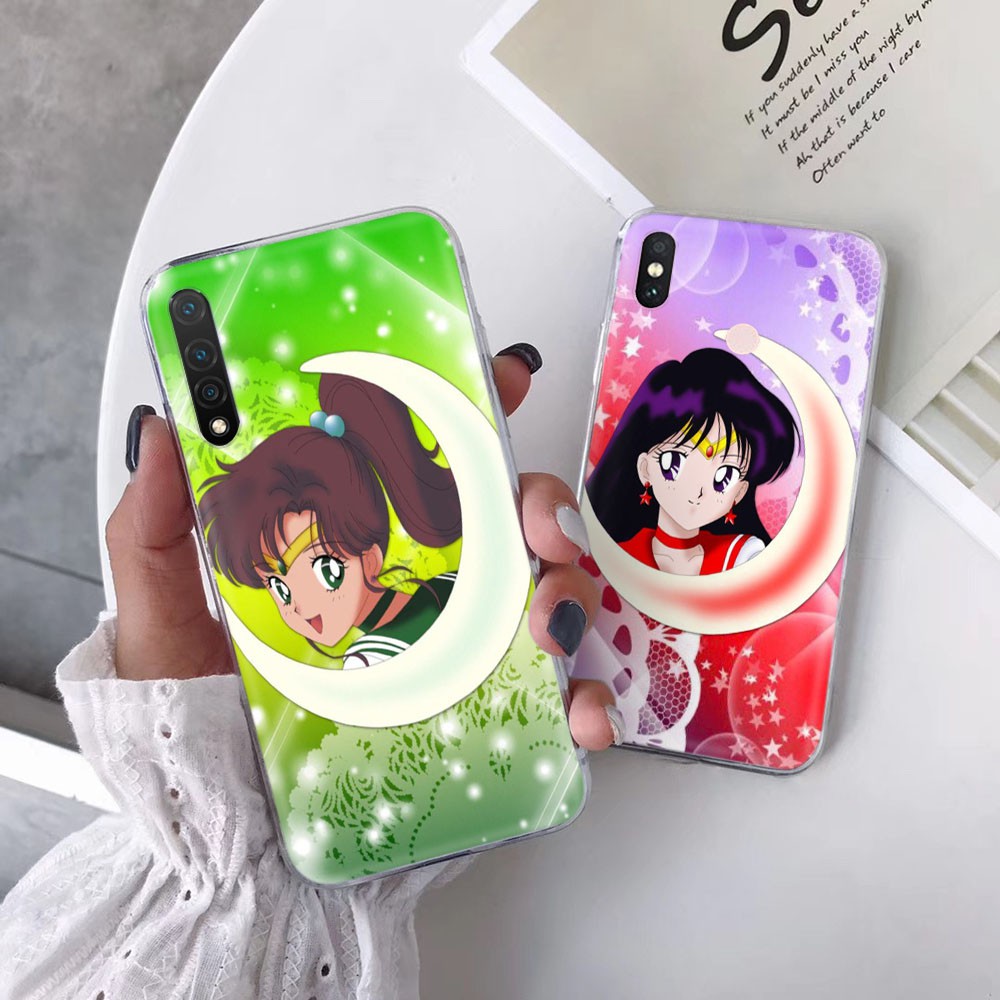 Transparent Case for VIVO U3 V3 Max V5 V5S V7 Plus V15 V17 Pro TB108 Sailor Moon Phone Cover | BigBuy360 - bigbuy360.vn