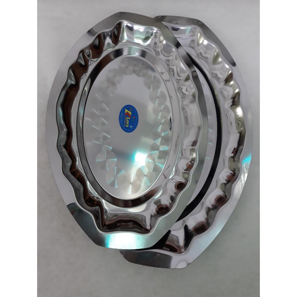 Dĩa INOX sâu lòng size lớn