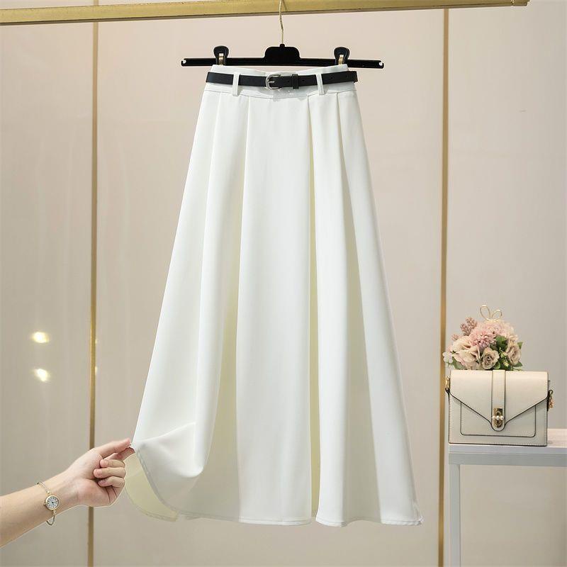 Chân Váy Chữ A Eo Cao Dài Qua Gối Ôm Dáng Thời Trang Mùa Hè 2022 Cho Nữ