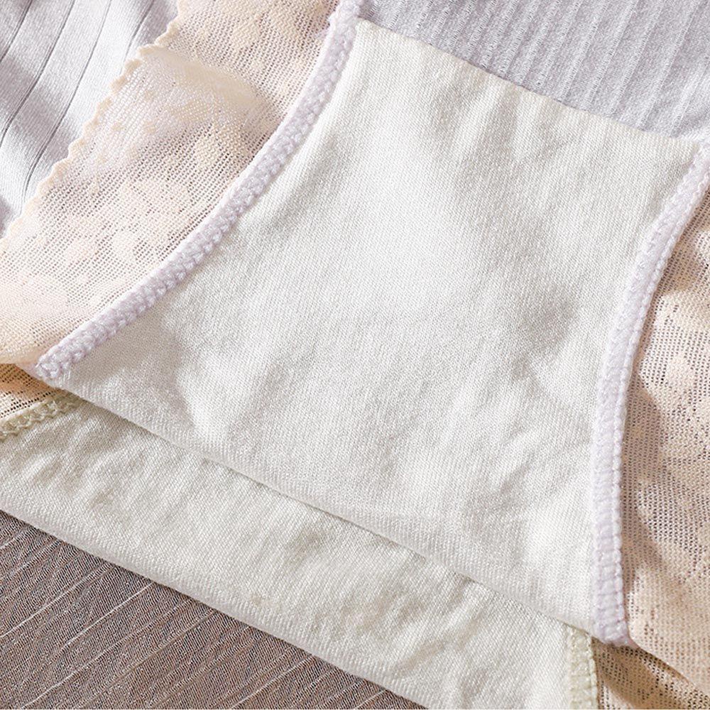 Mocho Quần Lót Cotton Thoáng Khí Thắt Nơ Màu Trơn Cho Nữ