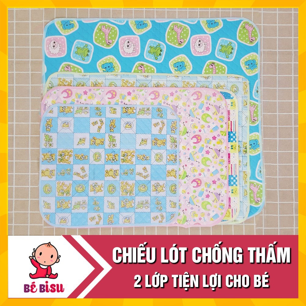 Combo 3 Chiếu lót thay bỉm chống thấm cho bé- Freesize