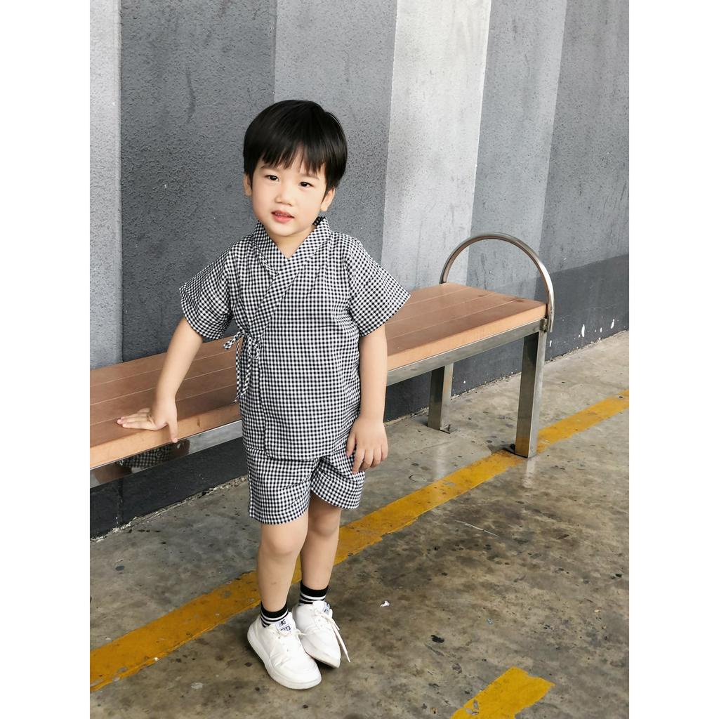 Bộ Quần Áo Mùa Hè Mặc Nhà Cho Bé Phong Cách Nhật Bản - JINBEI SET- SEC006&amp;SEC007 - JOLIE DRESS - SAOLA KIDS CLOTHING