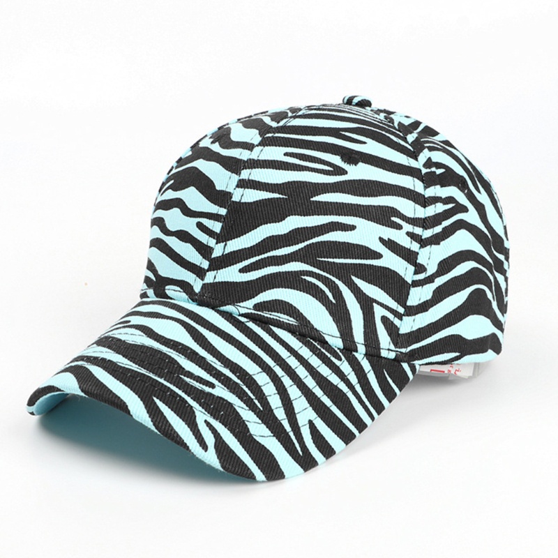 Mũ Lưỡi Trai Họa Tiết Ngựa Vằn Phong Cách Harajuku Cho Nam Và Nữ