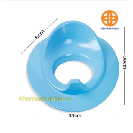 Bệ thu nhỏ bồn cầu cho bé nhựa Việt Nhật, bệ xí thu nhỏ bồn cầu giúp bé ngồi an toàn thoải mái MS-5439