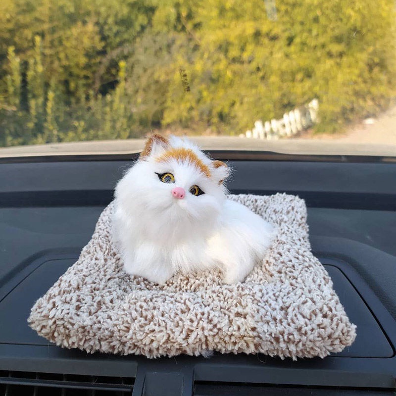 [Giá Chính Thức] Đồ Chơi Mèo Nhồi Bông Bằng Vải Lông Carbon Hoạt Tính Khử Mùi Hôi Dùng Trang Trí Nhà Cửa/Xe Hơi