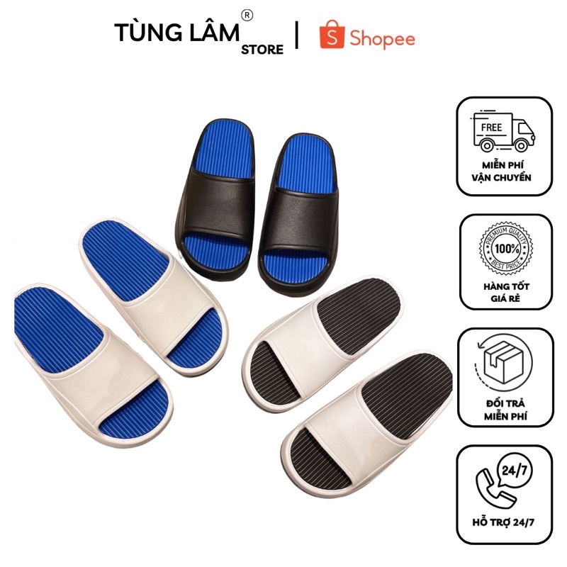 Dép bánh mì nữ , nam đế cao thời trang chất liệu eva siêu nhẹ , siêu bền chống trơn trượt mẫu mới 2022