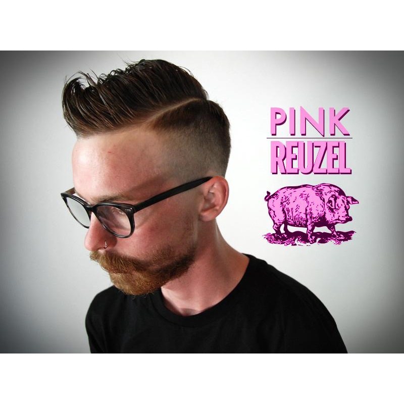 Reuzel Pink Pomade, Pomade vuốt tóc + Tặng quà