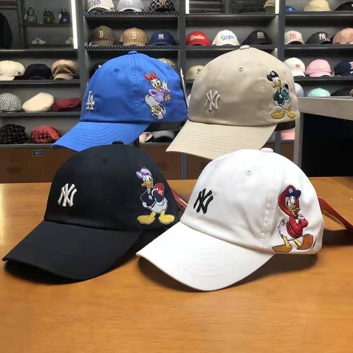 Mũ Lưỡi Trai Thời Trang Cotton Mềm Disney Donald Duck Thêu Chữ Sành Điệu Unisex