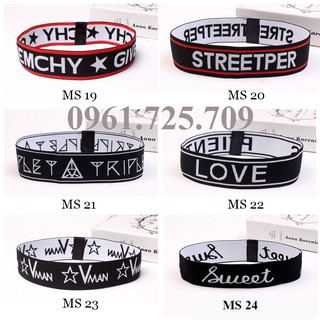 Băng đô thể thao nam nữ đeo trán tập gym yoga KPOP Hàn Quốc bản nhỏ 4 cm UNISEX Headband QACCESSORIES