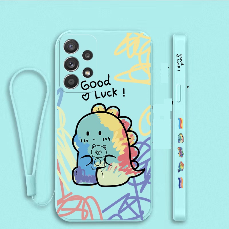 Ốp Điện Thoại Tpu Hình Gấu Và Cầu Vồng Cho Samsung Galaxy A53 A33 A13 Note 10 Lite Note 20 20 Ultra S10 Plus A81