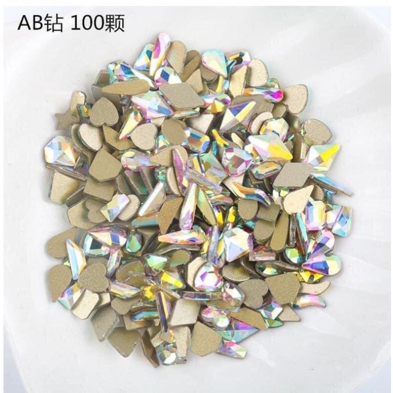 Đá khối mix 100 viên