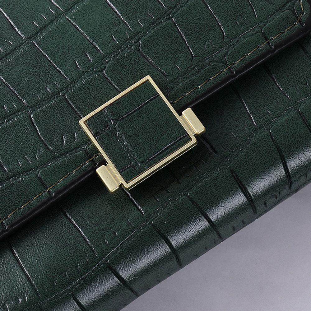 Ví Da PU Dáng Ngắn Thiết Kế Đơn Giản Thời Trang Cho Nữ