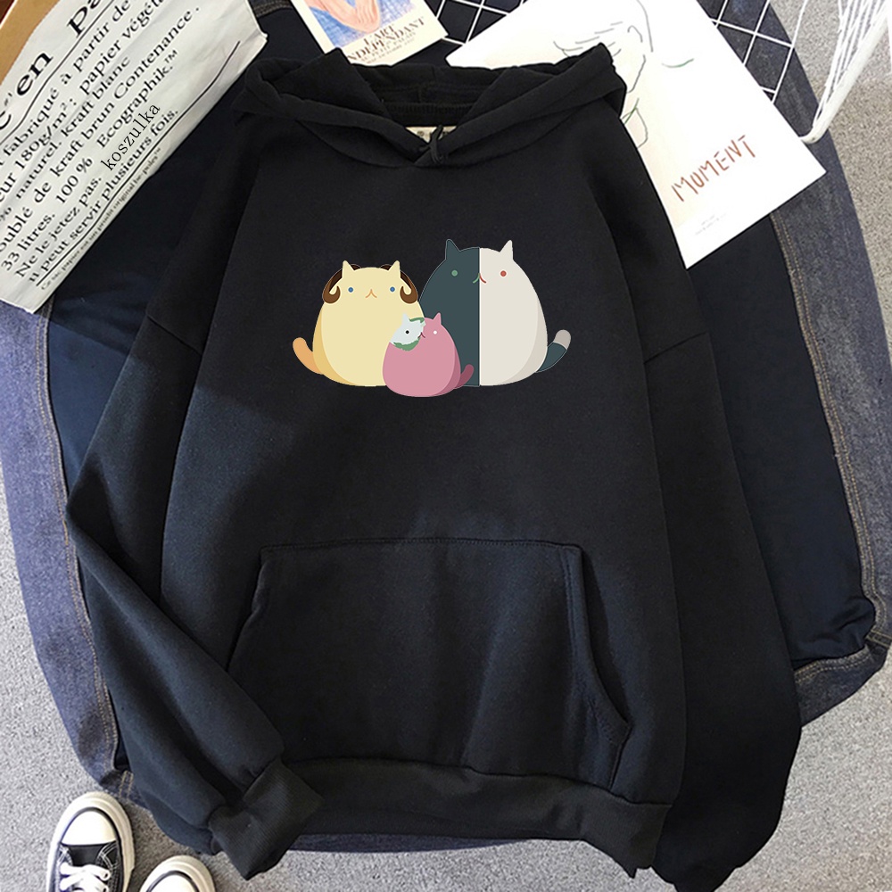 Áo Hoodie Họa Tiết Mèo Michael Dream Smp Kawaii Cho Tuổi Teen