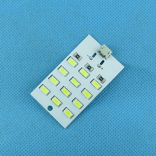 Module 12 bóng LED siêu sáng nguồn micro USB- Linhkiendientusv.vn